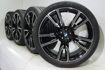 BMW X5 G05 X6 G06 747M 22 inch velgen Continental Zomerbande, Auto-onderdelen, Banden en Velgen, Gebruikt, Velg(en), Overige maten