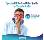 Somnifiq Slaapbril – Blauw Licht Filter Bril met Rode Glazen, Ophalen of Verzenden, Nieuw in verpakking