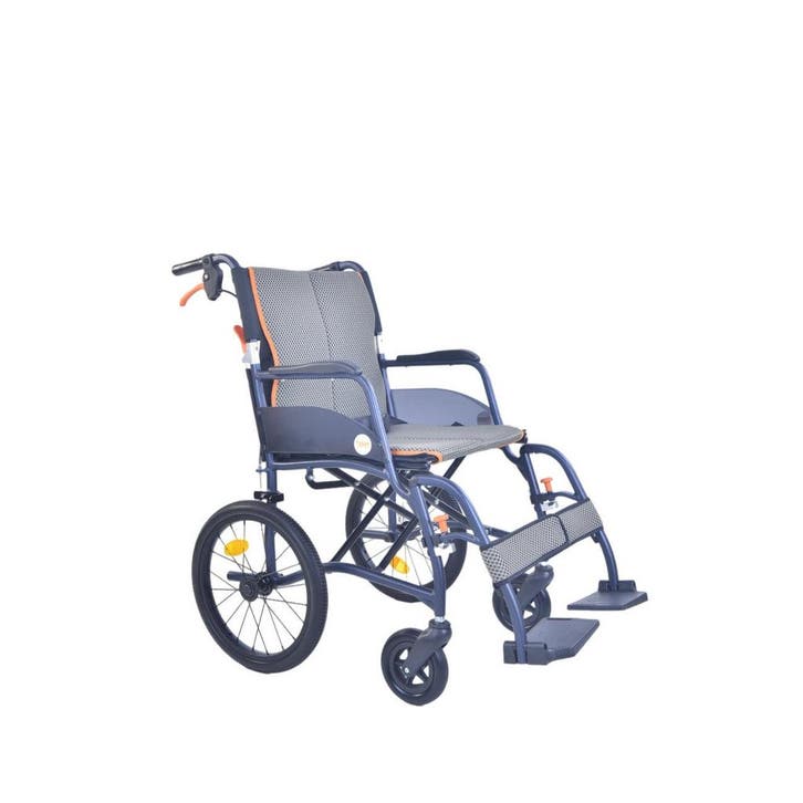 Magnesium Ultralight Transportstoel – Opvouwbaar & Lichtgewi, Diversen, Rolstoelen, Nieuw, Ophalen of Verzenden