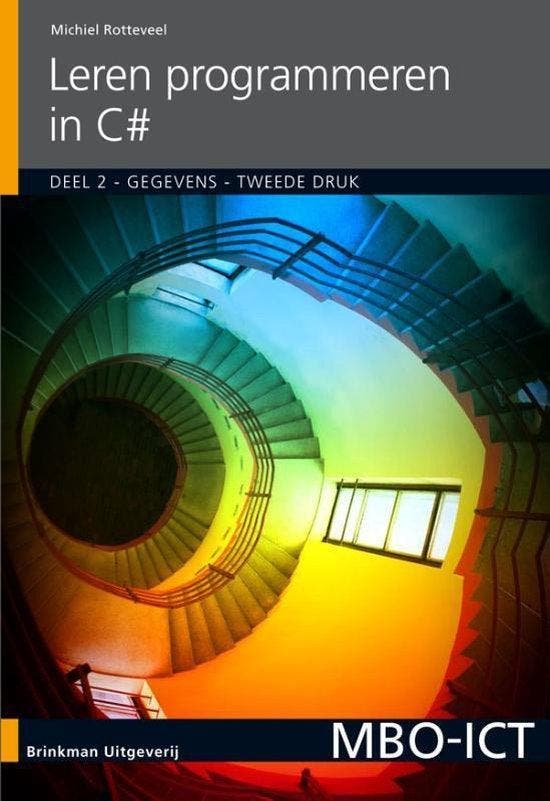 9789057523700 MBO-ICT  -  Leren programmeren in C# 2 Gege..., Boeken, Schoolboeken, Zo goed als nieuw, Verzenden