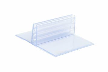 7,5cm - Transparante PVC Houder / Standaard / Gripper Vo...