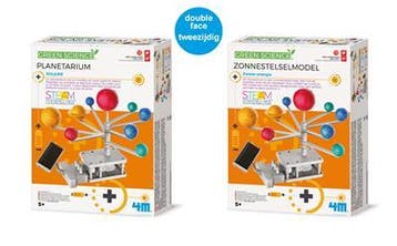 4M zonnestelsel planetarium bouwpak van €24,99 voor €22,49, Ophalen of Verzenden, Nieuw