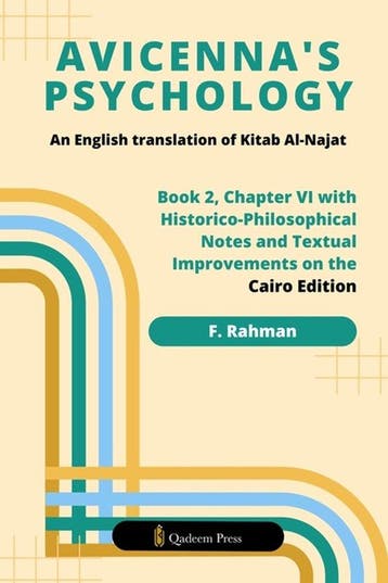 9789366086415 Avicennas Psychology - An English Translat..., Verzenden, Nieuw, F Rahman