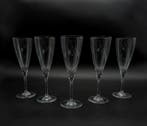 Baccarat - Drinkset (5) - Dom Pérignon - Kristal - Witte, Antiek en Kunst
