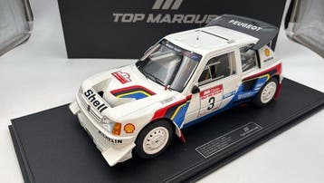 Top Marques 1:12 - Modelauto - Peugeot 205 Turbo 16 E2, Hobby en Vrije tijd, Modelauto's | 1:5 tot 1:12, Nieuw