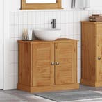 Waskast Massief Grenen | Retourdeal 47% Korting, Met plank(en), Minder dan 50 cm, Vintage, Nieuw