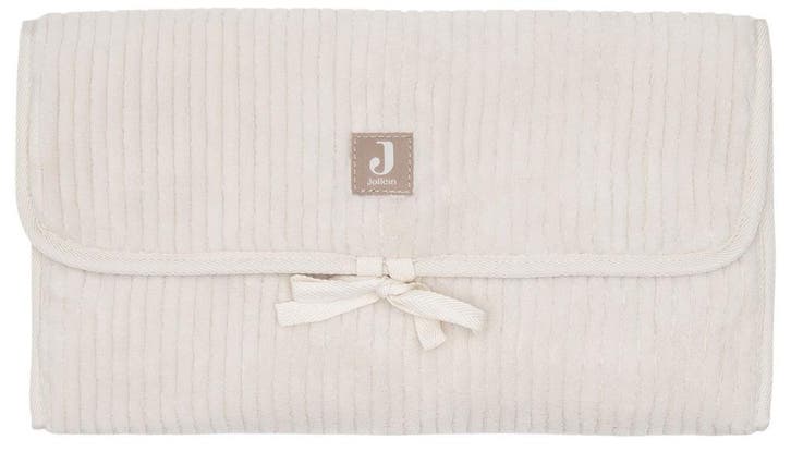 Jollein Cloudy Rib Oatmeal Verschoningsmat, Kinderen en Baby's, Luiertassen, Nieuw, Verzenden