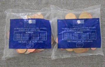 Frankrijk. Starter Kit 2002 (2 Items) (Zonder minimumprijs)