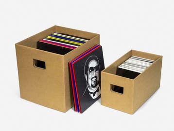 Archiefdozen voor 125 LP’s - Set van 2 stuks, Cd's en Dvd's, Verzenden, Nieuw in verpakking