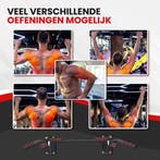 2dekans | TTD® Premium Pull Up Bar – Wandmontage Dip Station, Ophalen of Verzenden, Zo goed als nieuw