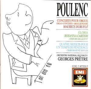 cd - Poulenc - Concerto Pour Orgue = Organ Concerto = Org..., Verzenden, Zo goed als nieuw