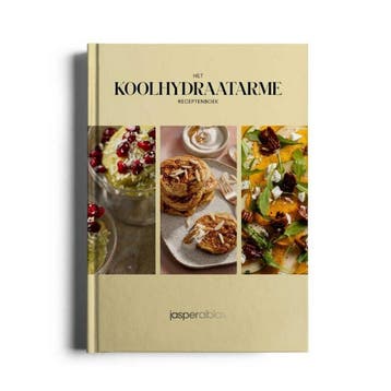 Het koolhydraatarme receptenboek - Jasper Alblas, Verzenden, Zo goed als nieuw, Jasper Alblas