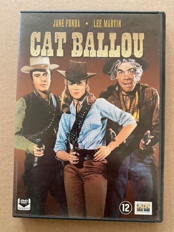 Western-Comedy - Cat Ballou - 1965 - ZELDZAAM met Jane Fond, Cd's en Dvd's, Dvd's | Klassiekers, Verzenden, 1960 tot 1980, Zo goed als nieuw