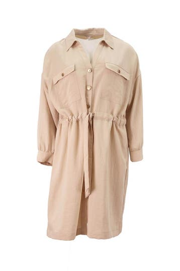 Esqualo Overhemd in maat 42 Beige, Kleding | Dames, Truien en Vesten, Esqualo, Verzenden, Zo goed als nieuw, Beige