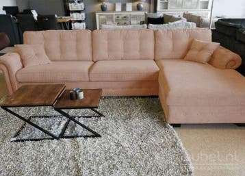 Loungebank Groenveld - loungebanken - Beige, Nieuw, Stof