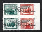 Spanje 1938 - Burgos-blok overbelast Luchtpost door het, Postzegels en Munten, Gestempeld