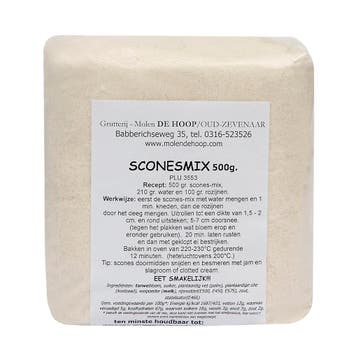 Molen de Hoop Scones-mix 500gr, Verzenden, Nieuw