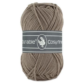 Durable Cosy Fine - 343 warm taupe - Katoen/Acryl Garen, Ophalen of Verzenden, Nieuw
