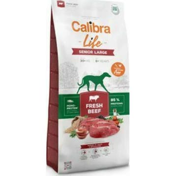 Calibra Life Senior Large Hondenvoer Rund 12 kg, Verzenden, Hond
