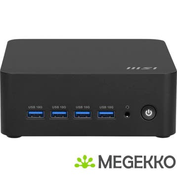 MSI CUBI Z AI 8M-006BEU AMD Ryzen 7 8845HS Barebone, Verzenden, Nieuw, MSI
