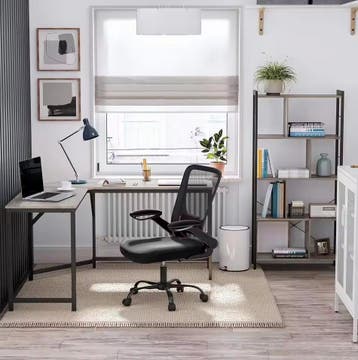 L-Vormig Hoekbureau – Industrieel design Hout– 149×149×75cm, Verzenden, Nieuw