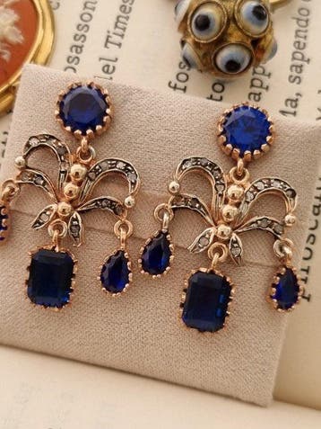 Zonder minimumprijs - Oorbellen - 9 kt. Zilver, Roségoud, Sieraden, Tassen en Uiterlijk, Oorbellen, Nieuw