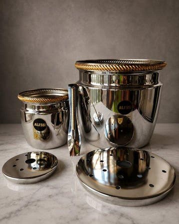 Set Barware Alessi By Appointment in Acciaio Inox 18/10 e