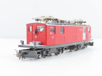 Bemo H0e - 1261 217 - Elektrische locomotief (1) - HGe 4/4 -, Nieuw