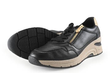 Rieker Sneakers in maat 39 Zwart, Verzenden, Zwart, Rieker, Sneakers of Gympen