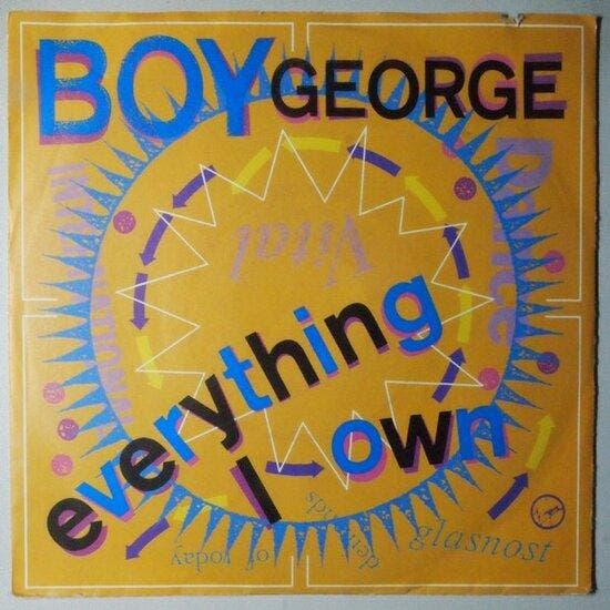 Boy George - Everything I own - Single, Cd's en Dvd's, Vinyl Singles, Verzenden