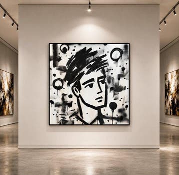 Timo Wedell - Monochrome Musing - XL - Timo‘s Lichtenstein