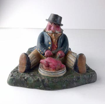 Inktpot - IJzer (gegoten/gesmeed)