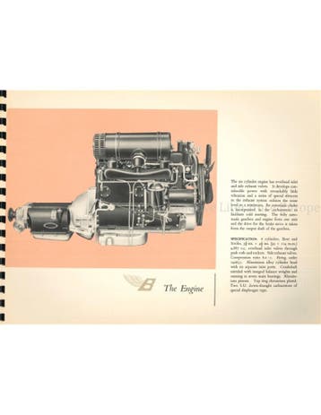 1958 BENTLEY S SERIES BROCHURE ENGELS, Nieuw, Author