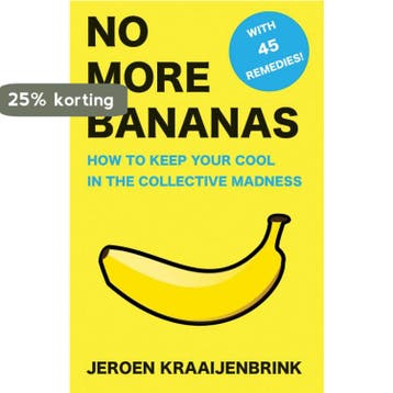 No More Bananas - Jeroen Kraaijenbrink 9789082344356, Verzenden, Zo goed als nieuw, Jeroen Kraaijenbrink