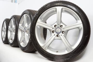 Mercedes Klasse CLS W257 19 inch  velgen + Zomerbanden Miche, 19 inch, Gebruikt, Velg(en), Ophalen of Verzenden