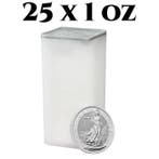 Verenigd Koninkrijk. 2 Pounds 25 x 1 oz £2 GBP UK Silver