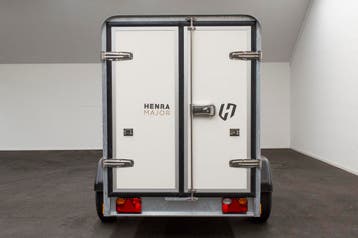 Henra gesloten bakwagen 265x138x190 1350Kg Gesloten, Ophalen of Verzenden, Nieuw