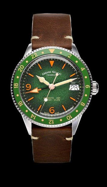 Armand Nicolet - VS1 GMT - Zonder minimumprijs - A506AVAA, Nieuw