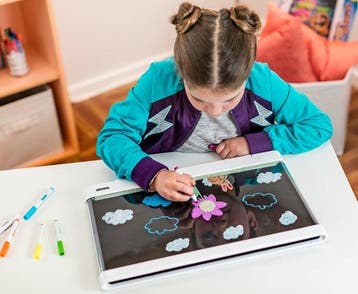 Crayola - Hobbypakket - Lichtgevend Tekenbord Voor Kinderen, Ophalen of Verzenden, Zo goed als nieuw
