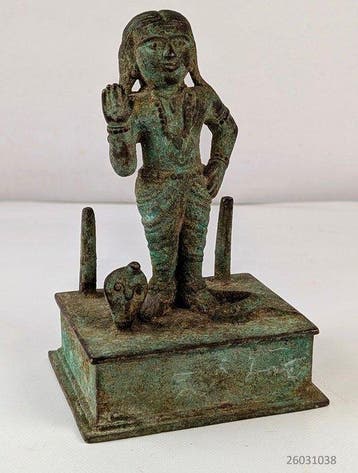 Manasa? statue - Brons - India - 19th century