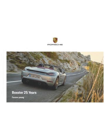 2021 PORSCHE BOXSTER 25 YEARS EDITION HARDBACK BROCHURE, Nieuw, Porsche, Author