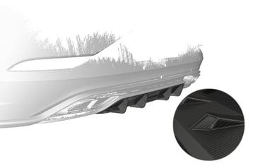 Achterskirt voor VW Polo 6 2G (Type AW) R-Line HA440-M, Verzenden, Nieuw