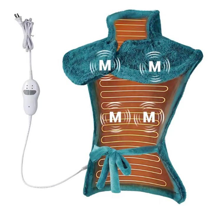 Warmtekussen Nek en Schouders – Elektrisch met 4 Standen, Huis en Inrichting, Woonaccessoires | Kussens, Nieuw, Verzenden