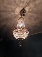 Kroonluchter - Kristal, Messing