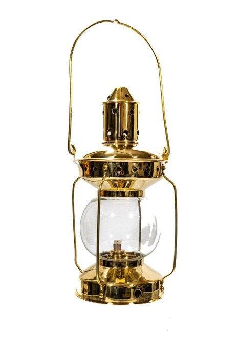 Scheepslamp - Messing, Antiek en Kunst, Curiosa en Brocante