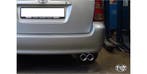 FOX Toyota Corolla E12 Combi einddemper - 2x80 type 13, Verzenden, Nieuw