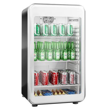 GGM Gastro | Mini displaykoelkast - 495mm - 113 liter - met, Witgoed en Apparatuur, Koelkasten en IJskasten, Verzenden, Nieuw