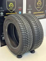 2 stuks 185/60R14 inch Michelin Alpin A4 winterbanden 6 mm, 14 inch, Gebruikt, Band(en), Personenwagen