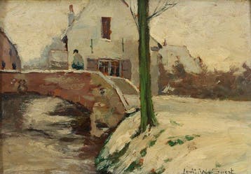 Louis Willem van Soest (1867-1948) - Winter landschap
