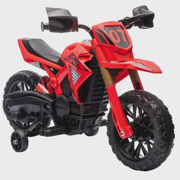 Elektrische Kinder Crossmotor 6V - Met 2 Motoren, Claxon en, Verzenden, Nieuw